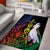 New Caledonia Kanaky Personalized Area Rug Fleche Faitiere Mix Kagu