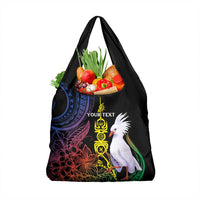 New Caledonia Kanaky Personalized Grocery Bag Fleche Faitiere Mix Kagu LT7 1-pack One Size Colorful - Polynesian Pride