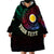 Personalised Vanuatu Wearable Blanket Hoodie Turtle Chest Tattoo Flag Color - Shefa LT7 - Polynesian Pride