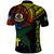 Custom Vanuatu Polo Shirt Turtle Chest Tattoo Flag Color Tafea LT7 - Polynesian Pride