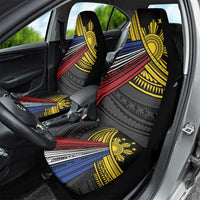 Philippines Sun Car Seat Cover Pasifika Tribal Style LT7 - Polynesian Pride