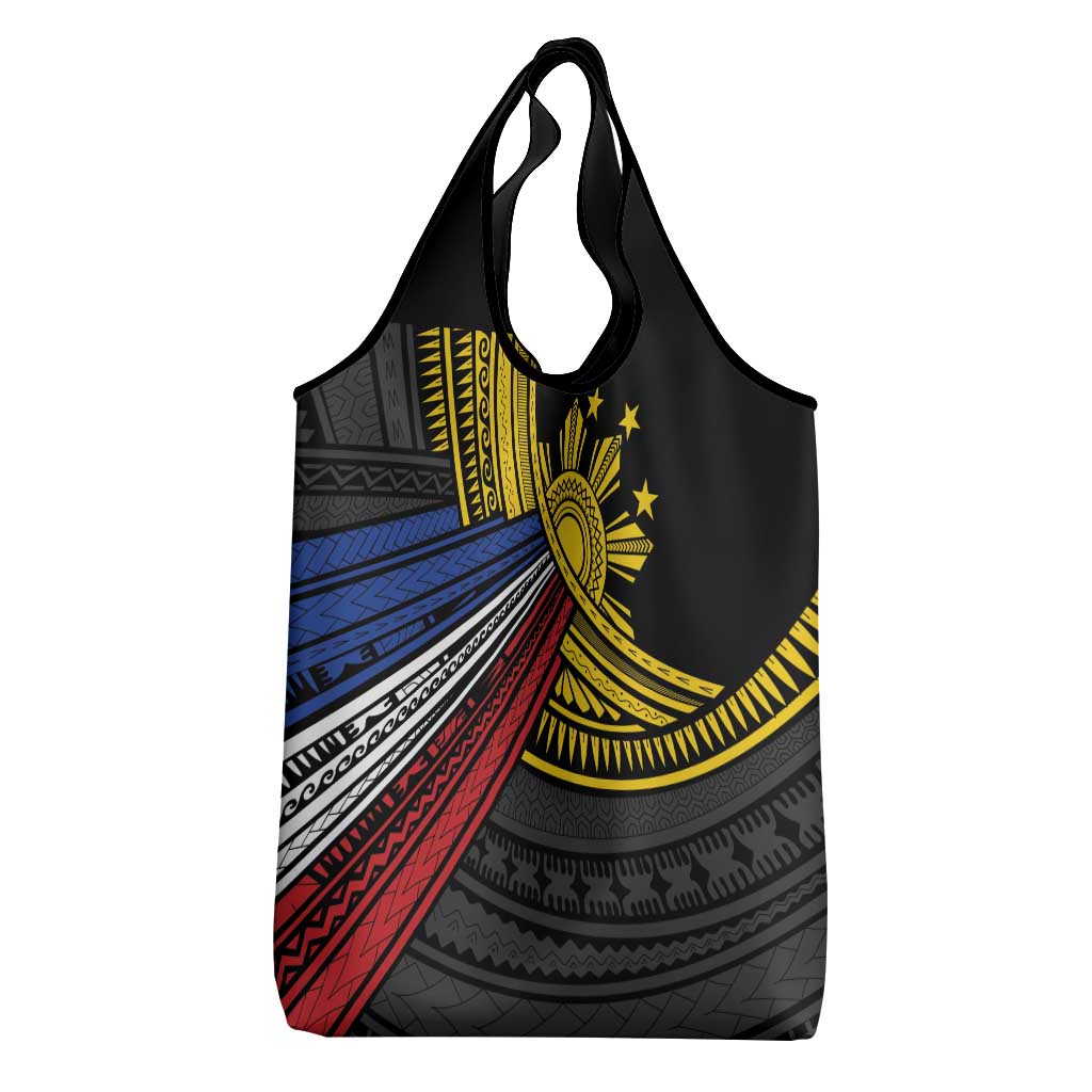 Philippines Sun Grocery Bag Pasifika Tribal Style LT7 - Polynesian Pride