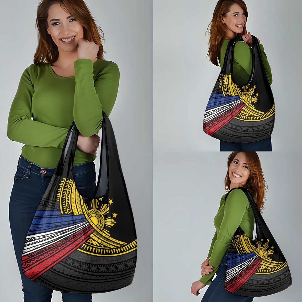 Philippines Sun Grocery Bag Pasifika Tribal Style LT7 - Polynesian Pride