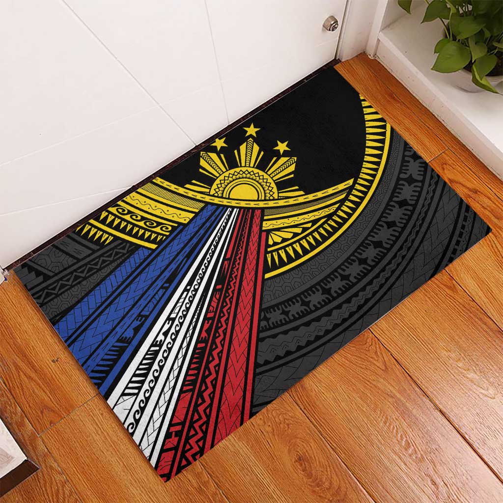 Philippines Sun Rubber Doormat Pasifika Tribal Style LT7 - Polynesian Pride