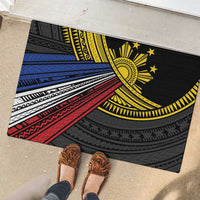 Philippines Sun Rubber Doormat Pasifika Tribal Style LT7 - Polynesian Pride
