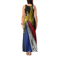 Philippines Sun Tank Maxi Dress Pasifika Tribal Style LT7 - Polynesian Pride