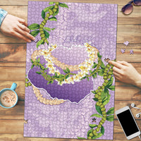 Hawaii Kauai Island Flowers Lei Puzzle Mokihana Lei LT7 Lavender - Polynesian Pride