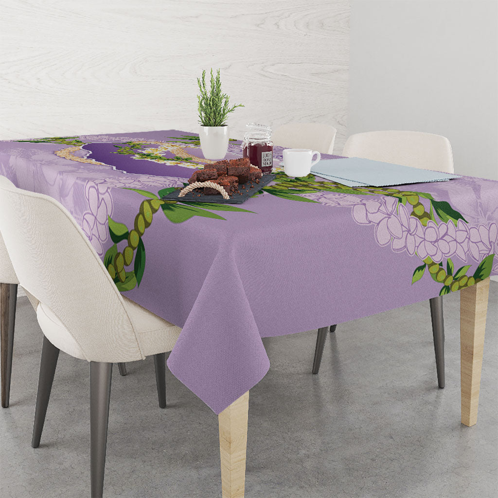 Hawaii Kauai Island Flowers Lei Tablecloth Mokihana Lei LT7 - Polynesian Pride