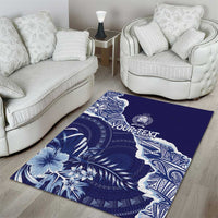 Fiji Queen Victoria School Personalised Area Rug Masi Tapa Torn Style LT7 - Polynesian Pride