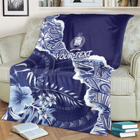 Fiji Queen Victoria School Personalised Blanket Masi Tapa Torn Style LT7 - Polynesian Pride