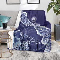 Fiji Queen Victoria School Personalised Blanket Masi Tapa Torn Style LT7 - Polynesian Pride