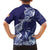 Fiji Queen Victoria School Personalised Family Matching Off Shoulder Maxi Dress and Hawaiian Shirt Masi Tapa Torn Style