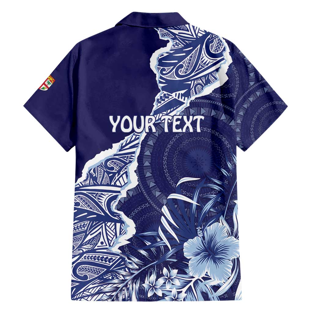 Fiji Queen Victoria School Personalised Hawaiian Shirt Masi Tapa Torn Style LT7 - Polynesian Pride