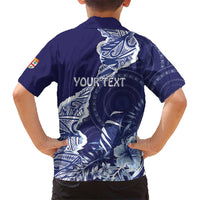 Fiji Queen Victoria School Personalised Hawaiian Shirt Masi Tapa Torn Style LT7 - Polynesian Pride