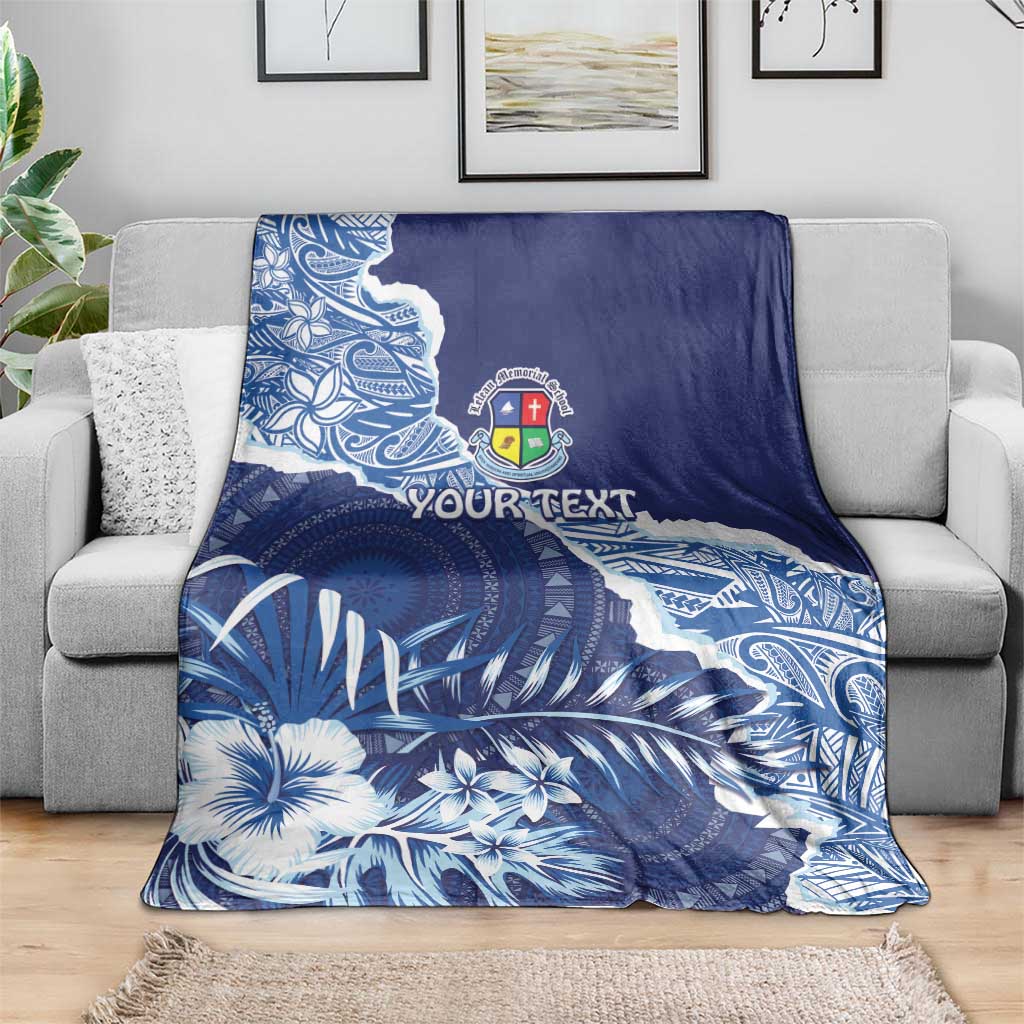 Fiji Lelean Memorial School Personalised Blanket Korodredre Davuilevu Masi Mix Style LT7 - Polynesian Pride