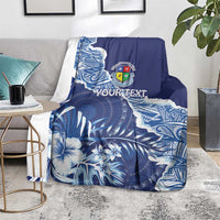 Fiji Lelean Memorial School Personalised Blanket Korodredre Davuilevu Masi Mix Style LT7 - Polynesian Pride