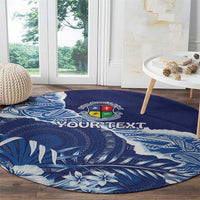 Fiji Lelean Memorial School Personalised Round Carpet Korodredre Davuilevu Masi Mix Style LT7 - Polynesian Pride