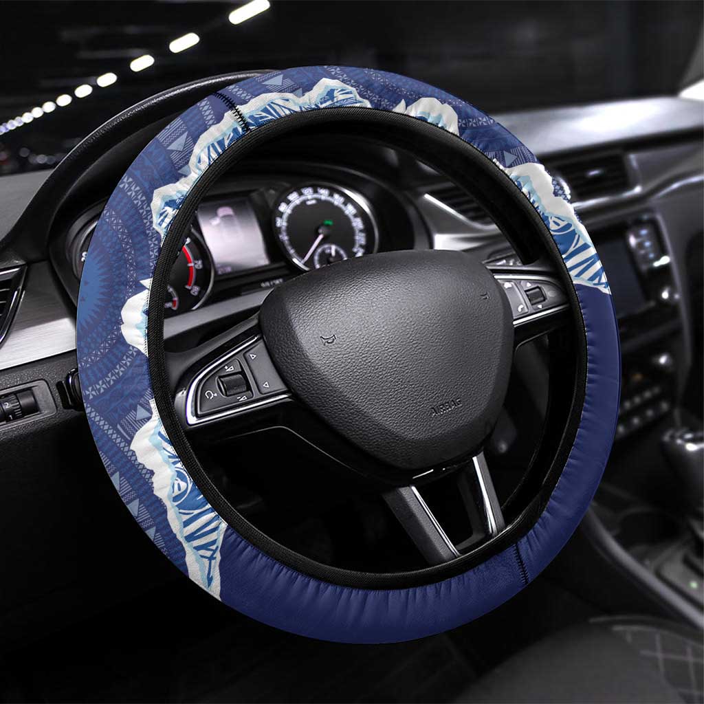 Fiji Lelean Memorial School Personalised Steering Wheel Cover Korodredre Davuilevu Masi Mix Style