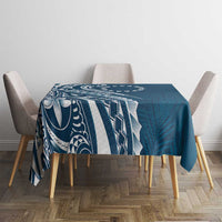 Kia Orana Cook Islands Tablecloth Auika Plumeria Tropical Waves LT7 - Polynesian Pride
