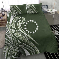 Kia Orana Cook Islands Bedding Set Matie Plumeria Tropical Waves LT7 - Polynesian Pride
