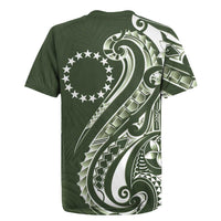 Kia Orana Cook Islands Rugby Jersey Matie Plumeria Tropical Waves LT7 - Polynesian Pride