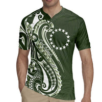 Kia Orana Cook Islands Rugby Jersey Matie Plumeria Tropical Waves LT7 - Polynesian Pride