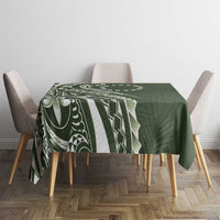 Kia Orana Cook Islands Tablecloth Matie Plumeria Tropical Waves LT7 - Polynesian Pride
