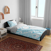 Kia Orana Cook Islands Bedding Set Moana Plumeria Tropical Waves LT7 - Polynesian Pride