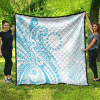 Kia Orana Cook Islands Quilt Moana Plumeria Tropical Waves LT7 - Polynesian Pride