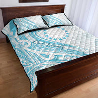Kia Orana Cook Islands Quilt Bed Set Moana Plumeria Tropical Waves LT7 - Polynesian Pride