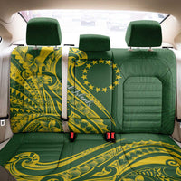 Kia Orana Cook Islands Back Car Seat Cover Plumeria Tropical Waves LT7 - Polynesian Pride