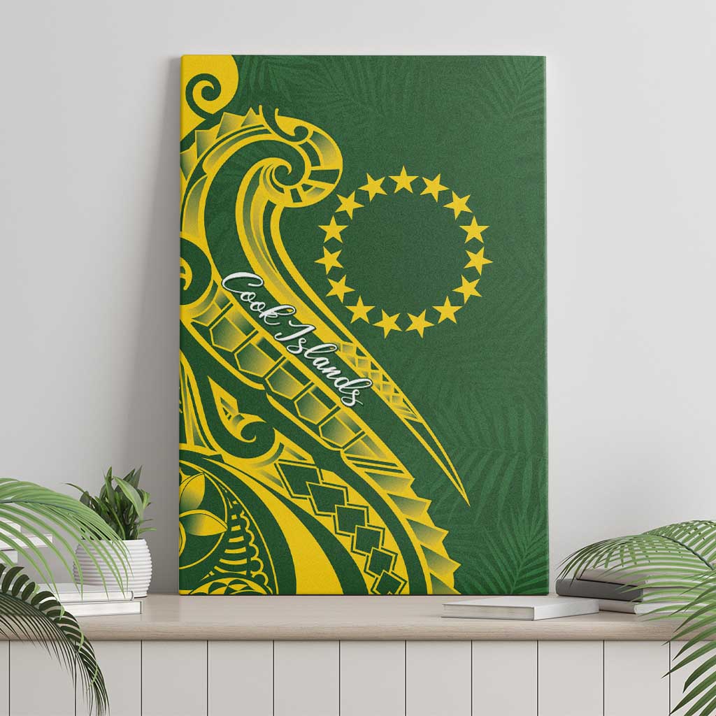 Kia Orana Cook Islands Canvas Wall Art Plumeria Tropical Waves LT7 - Polynesian Pride