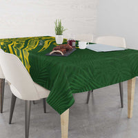 Kia Orana Cook Islands Tablecloth Plumeria Tropical Waves LT7 - Polynesian Pride