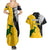 Australia Rugby Mix New Zealands Rugby Couples Matching Summer Maxi Dress and Hawaiian Shirt Wallabies Versus Silver Fern Sporty Basic LT7 - Polynesian Pride