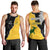 Australia Rugby Mix New Zealands Rugby Men Tank Top Wallabies Versus Silver Fern Sporty Basic LT7 - Polynesian Pride