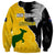 Australia Rugby Mix New Zealands Rugby Sweatshirt Wallabies Versus Silver Fern Sporty Basic LT7 - Polynesian Pride