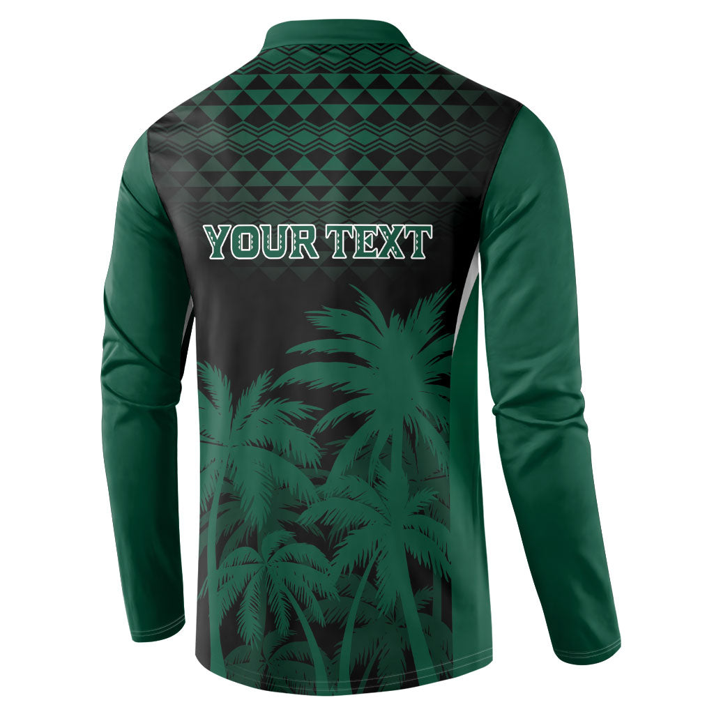 Hawaii Rainbow Warriors La'au Pama Personalized Button Sweatshirt LT7 - Polynesian Pride