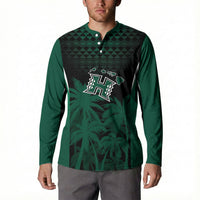 Hawaii Rainbow Warriors La'au Pama Personalized Button Sweatshirt LT7 - Polynesian Pride