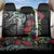 Meri Kirihimete New Zealand Back Car Seat Cover Tui on Pohutukawa