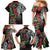 Meri Kirihimete New Zealand Family Matching Mermaid Dress and Hawaiian Shirt Tui on Pohutukawa