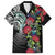 Meri Kirihimete New Zealand Family Matching Off Shoulder Maxi Dress and Hawaiian Shirt Tui on Pohutukawa