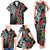 Meri Kirihimete New Zealand Family Matching Tank Maxi Dress and Hawaiian Shirt Tui on Pohutukawa