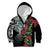 Meri Kirihimete New Zealand Kid Hoodie Tui on Pohutukawa