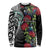 Meri Kirihimete New Zealand Long Sleeve Shirt Tui on Pohutukawa