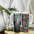 Meri Kirihimete New Zealand Tumbler With Handle Tui on Pohutukawa