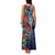 Meri Kirihimete New Zealand Family Matching Tank Maxi Dress and Hawaiian Shirt Tui on Pohutukawa - Blue Ver