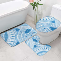 Bula Fiji Classic Masi Tapa Bathroom Set Turquoise LT7 - Polynesian Pride