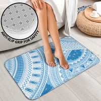 Bula Fiji Classic Masi Tapa Bathroom Set Turquoise LT7 - Polynesian Pride