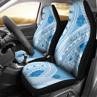 Bula Fiji Classic Masi Tapa Car Seat Cover Turquoise LT7 - Polynesian Pride
