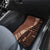 Bula Fiji Car Mats Tribal Masi Tapa - Brown LT7 - Polynesian Pride